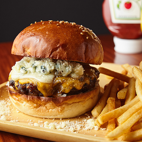 クワトロチーズバーガー