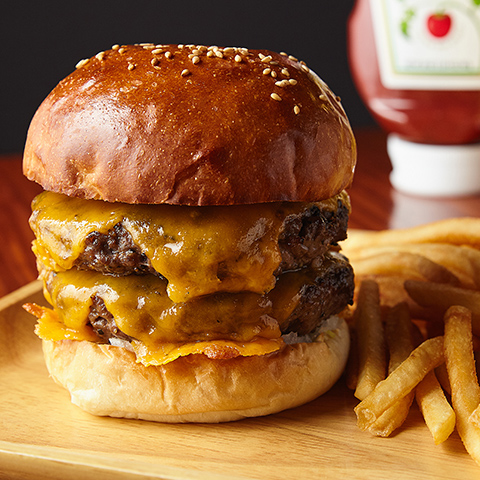 ダブルチーズバーガー