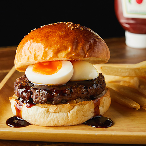 自家製テリヤキエッグバーガー