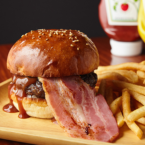 オリジナルBBQベーコンバーガー