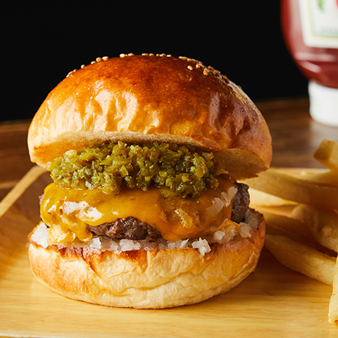 メキシカンハラペーニョチーズバーガー