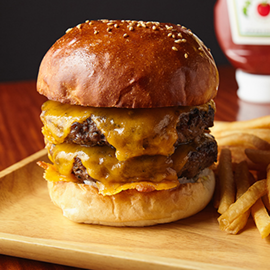 ダブルチーズバーガー